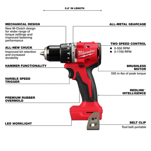 Milwaukee M18™ 4 Tool Combo Kit (1 Kit)