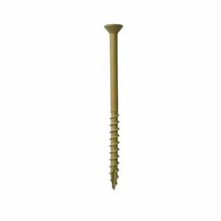 Grip-Rite® Premium Exterior Coated Screws #10 x 3-1/2-in Gold (#10 x 3-1/2, Gold)