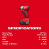 Milwaukee M18™ Compact Brushless 1/4 Hex Impact Driver Kit (1 Kit)