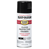 Rust-Oleum Stops Rust Gloss Protective Enamel Spray Paint (12 oz., Black)