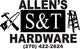 Allen's S&T Hardware logo