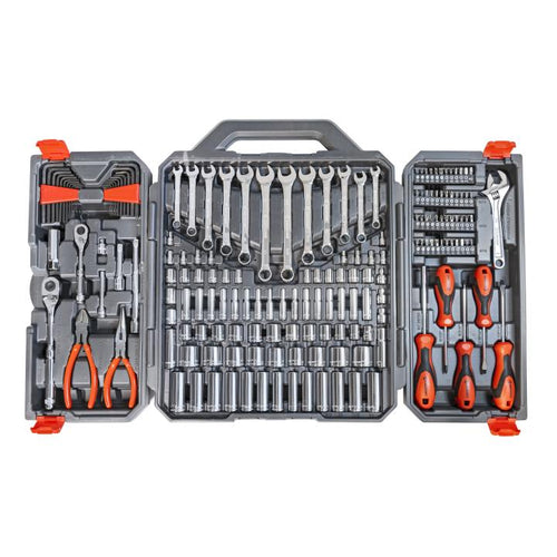 Crescent 180 Pc. 1/4 and 3/8 Drive 6 Point SAE/Metric Professional Tool Set (180 Pc. 1/4 and 3/8)