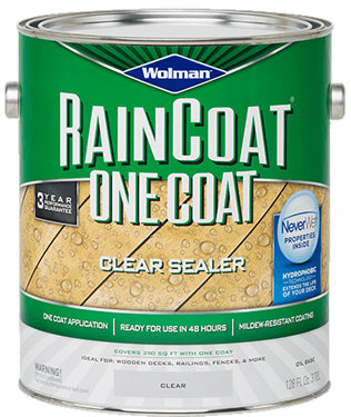 GAL CLEAR RAINCOAT WATER REPEL OIL