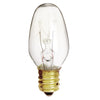 Satco Lighting S4725 7C7 CAND CLEAR 120V 4/CD Incandescent Clear Bulb
