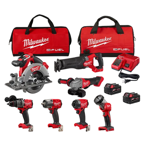 Milwaukee M18 FUEL™ 7-Tool Combo Kit (7-Tool Combo Kit (3697-27))