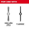 Milwaukee SAE 1 Hex Threading Dies