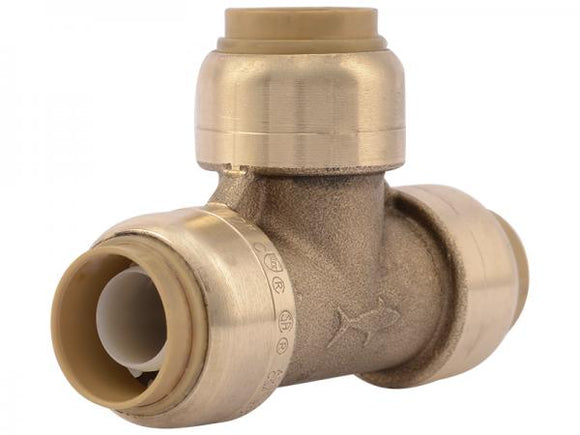 SharkBite Brass Push Tee