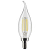 Satco S21842 4CA10/LED/950/CL/120V/E12/2CD