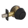 Callan Single Cylinder Deadbolt, Black (US19)