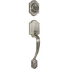 Callan Chatham Single Cylinder Handleset, Satin Nickel (US15)