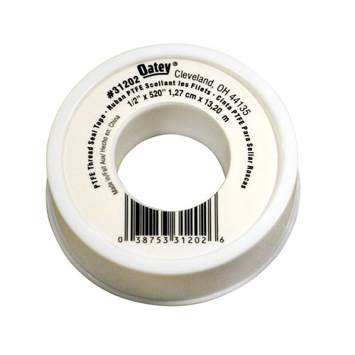 Oatey® PTFE White General Purpose Thread Seal Tape 1/2 in. x 520 in.