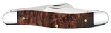 Case Smooth Brown Maple Burl Wood Stockman (Brown Maple Burl Wood)