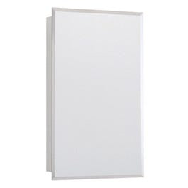 Medicine Cabinet, Swing Door, Frameless Mirror, Beveled Edges, 16-In. x 26-In.