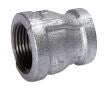 B & K Industries Galvanized Reducing Coupling 150# Malleable Iron Threaded Fittings 3/4 x 1/4