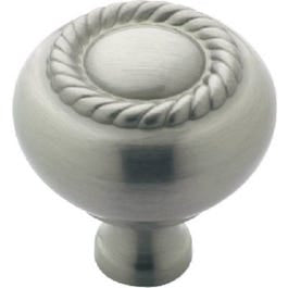 1-1/4-Inch Nickel Scroll Cabinet Knob