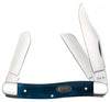 Case XX Stockman Smooth Mediterranean Blue Bone Stainless Pocket Knife