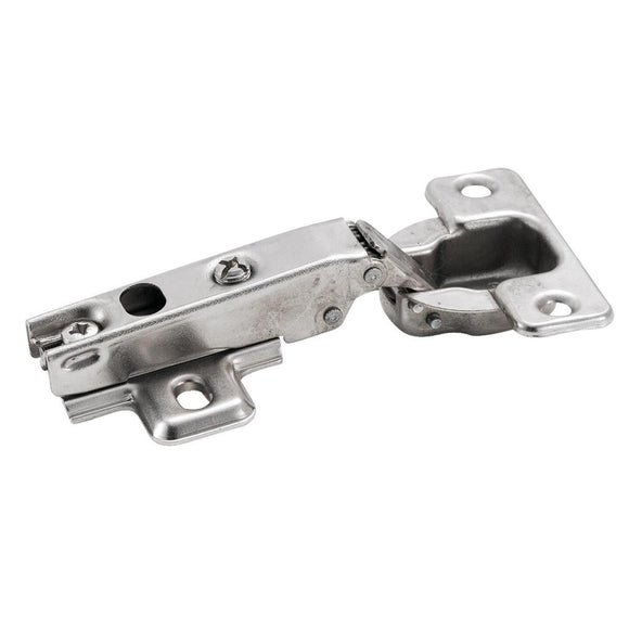 Amerock Frameless 4-1/2 In. Nickel 110 Degree European Concealed Hinge, (2-Pack)