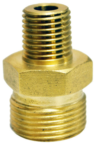 K-T Industries Male Screw Nipple, M22m To 1/4” Male Npt