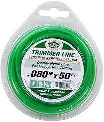 HB Smith Heavy Duty Nylon Trimmer Line 0 .080 x 50 ft. Green