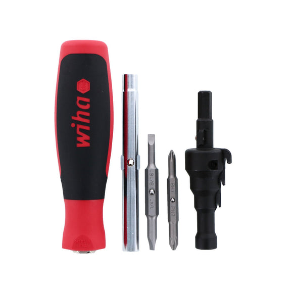 Wiha Tools SoftFinish Conduit Reamer and 6inOne Multi-Driver Combo